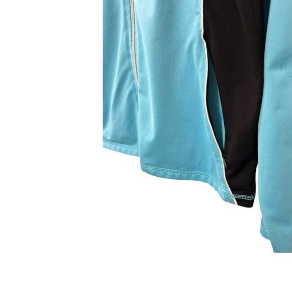 SJB Active Mock Neck Full Zip Long Sleeve Track Jacket Women’s Medium - Picture 3 of 4